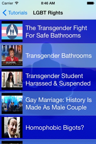 Trans-Gender Inter-Sexed LGBT App Against Discrimination screenshot 3