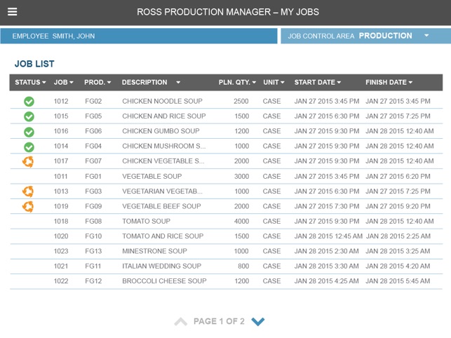 Ross Production Manager by Aptean(圖2)-速報App