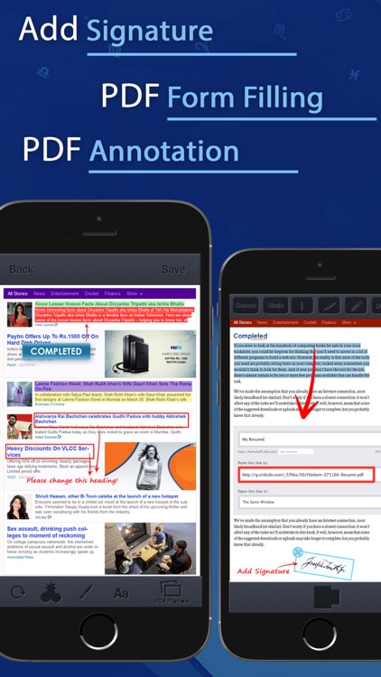 PDF Converter and Printer Pro : PDF Scanner , scan document, receipt,pdf annotation