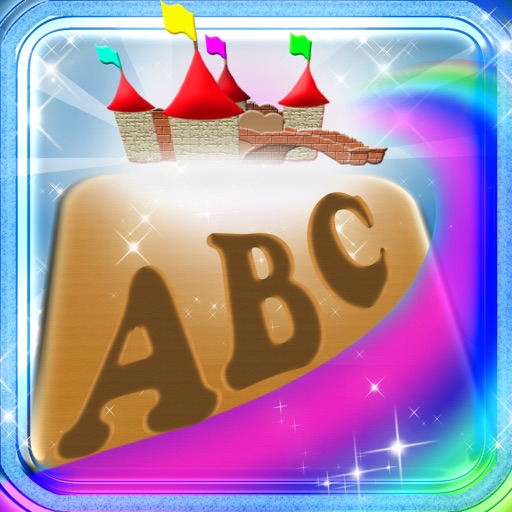 ABC Wood Alphabet Letters Magical Wood Puzzle Match Game icon