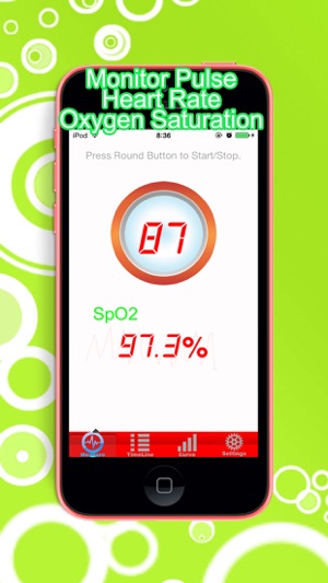 Pocket Oximeter & Heart Rate Monitor(圖1)-速報App