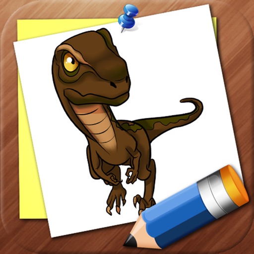 Draw Dinosaurs Of Jurassic Period iOS App