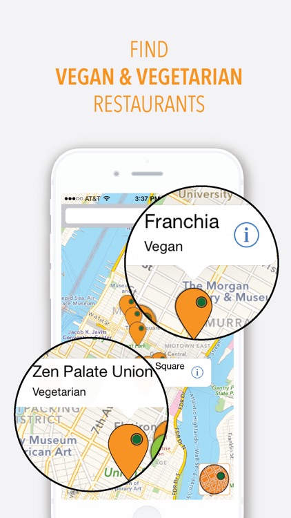 Healthymap - Vegetarian restaurants NYC