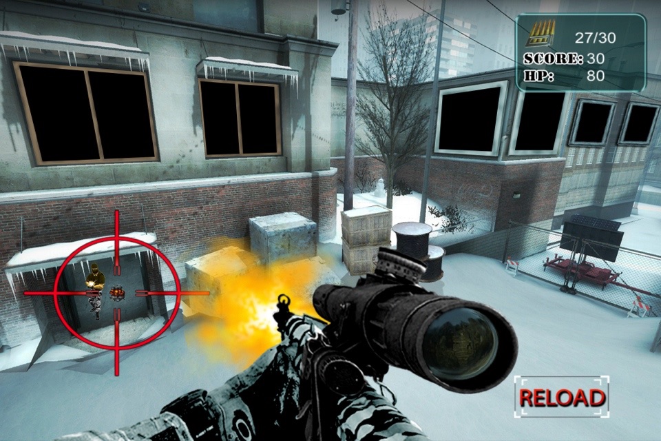 Arctic Sniper Team - Combat Demolition Strike Unit screenshot 3