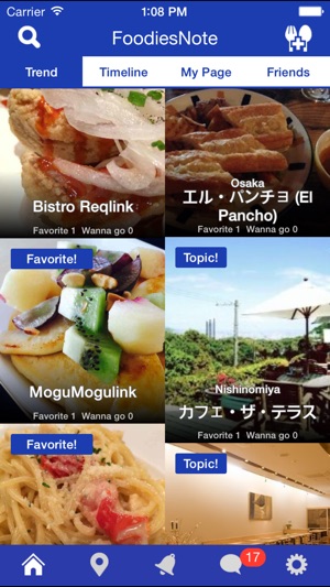 FoodiesNote - Find & Share your favorite