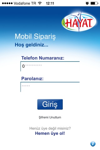 Hayat Su Mobil Sipariş screenshot 2