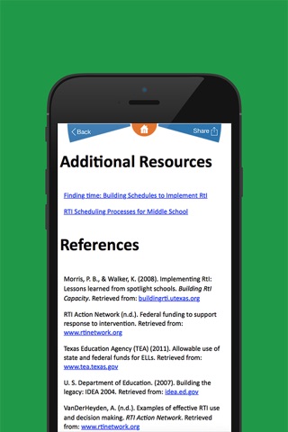 RtI Guidance App screenshot 3