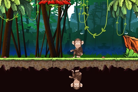 Banana Monkey Jump  - A Best Fun addictive dodge rocks jumping game experience screenshot 2