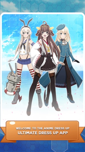 dressup " kantai collection version "  the kancolle girls