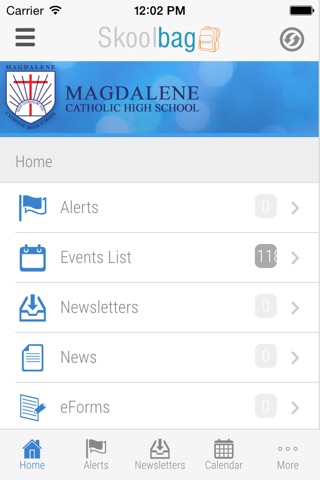 Magdalene Catholic High Narellan - Skoolbag screenshot 2