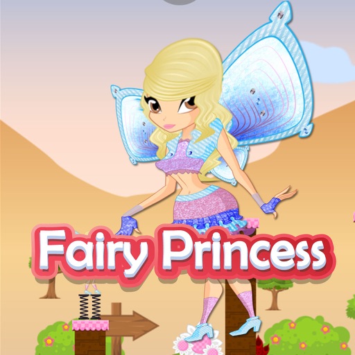 Fairy Princess Jump : Adventure Game Free icon