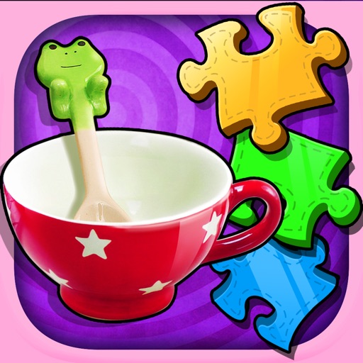 Tap Cooking Fun: Dishes Jigsaw Puzzle - Kids Learning Games iOS App