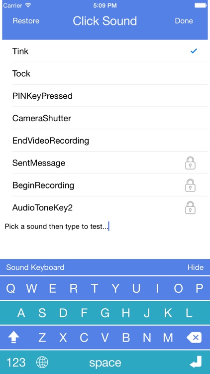 Keyboard Sound - Customize Typing, Clicks Tone, Color themes
