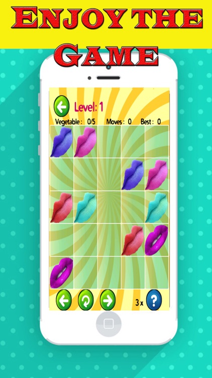 Lip Matching Color  Pair Connecting Games Free ~Flow Game For Kidz