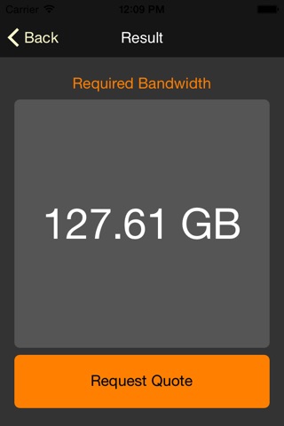 Streann Bandwidth Calculator screenshot 3