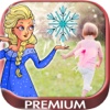 Tu foto con princesas de hielo  - Premium
