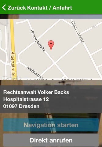 Rechtsanwalt Backs screenshot 3