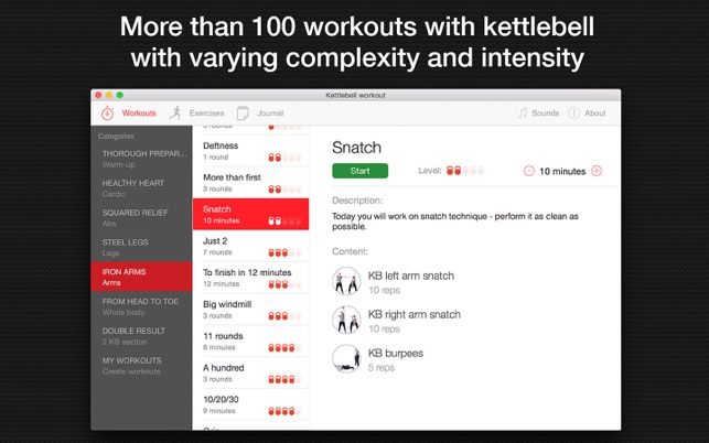 Kettlebell workout(圖1)-速報App