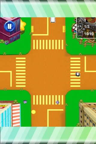 Animal Baby Cross The Road - Zoo screenshot 2