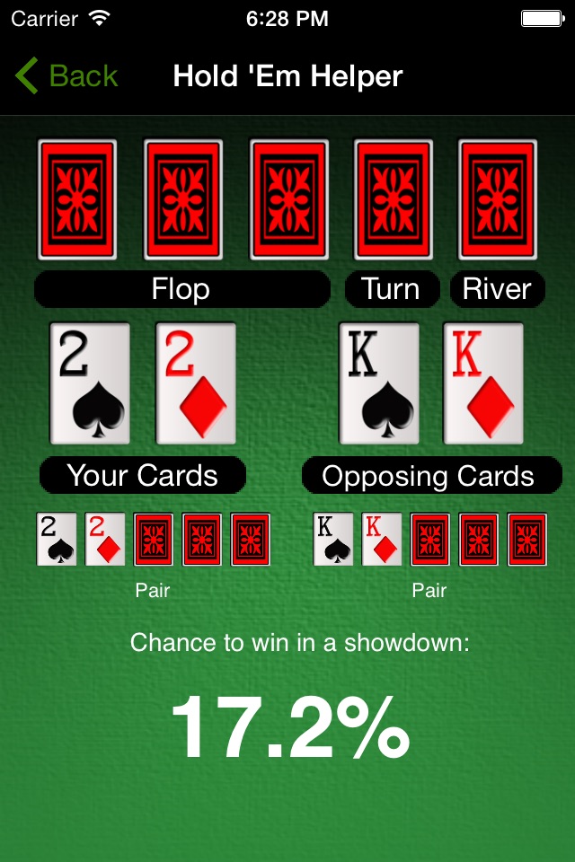 Hold 'Em Helper screenshot 2