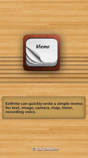 EzWrite - Quickly to write memo for text