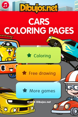 Cars Coloring Pages for kids screenshot 3