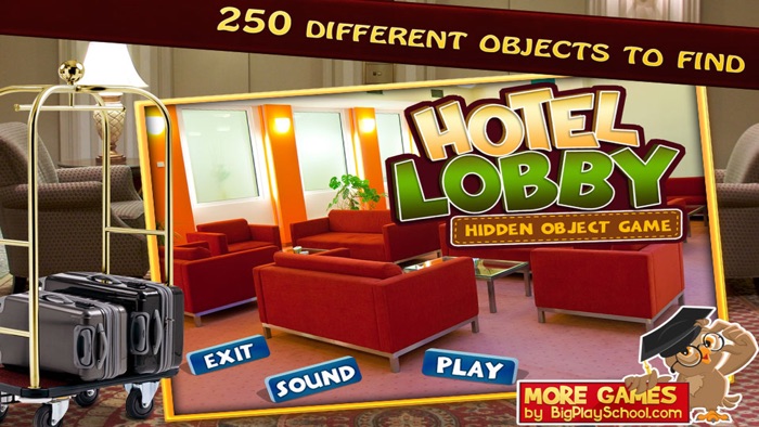 Hotel Lobby Hidden Objects Game
