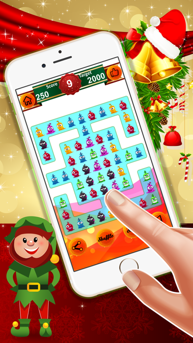 How to cancel & delete Jelly Monster Crush : - An addicting match 3 fun game of jellies for Christmas joy ! from iphone & ipad 3