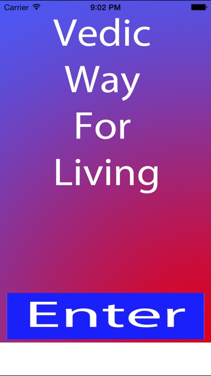 Vedic Way for Living