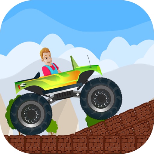 Monster Top Truck Stunts Free - Monster Truck Parking Simulator icon