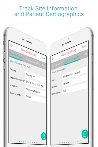nTrack Clinical Log screenshot 3