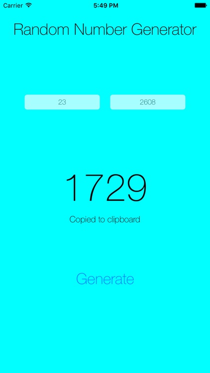 Random Number Generator - Generate Random Numbers screenshot-4