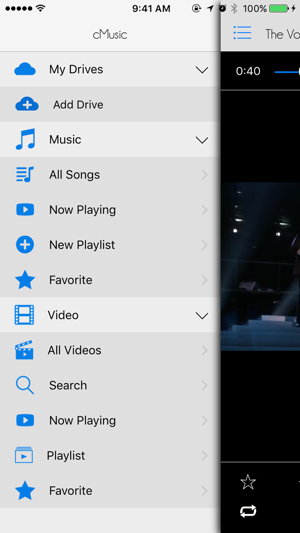 Cloud Music Player - for Dropbox, Google