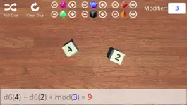 Game screenshot d20 3D apk