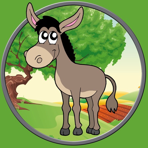 lovely farm animals for kids - no ads icon