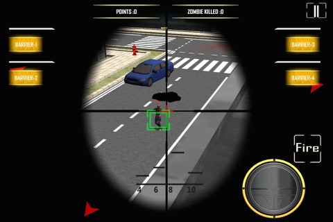 3D Sniper City Warfare- Elite Zombie Shooting Game screenshot 4
