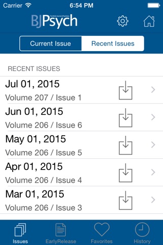 RCPsych Journals screenshot 3