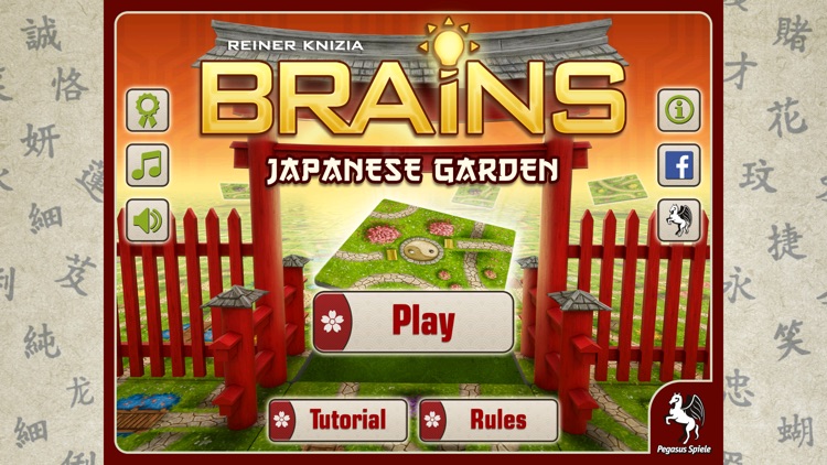 Reiner Knizia's Brains Japanese Garden
