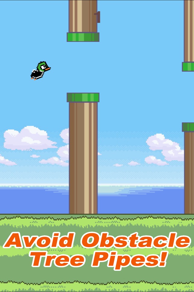 Flappy Duck - Fly Home screenshot 2