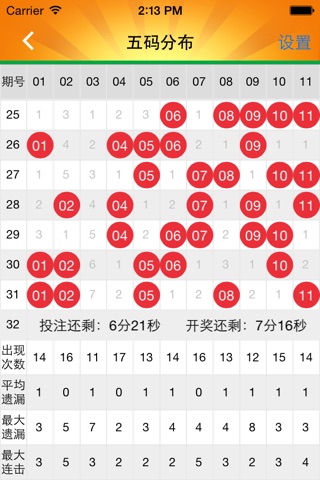 广东11选5 - 最专业的彩票选号工具 screenshot 2