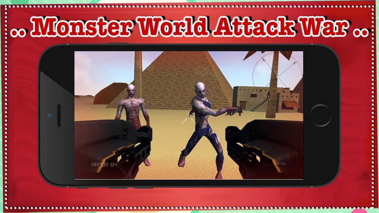 Monster World Attack War - free game first most fun for person