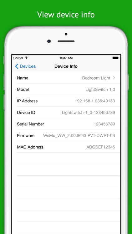 Control+ Quickly control your Belkin WeMo devices for Apple Watch