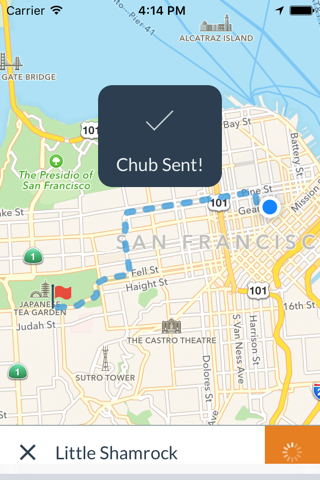 Chub - ETA and Location Sharing screenshot 3