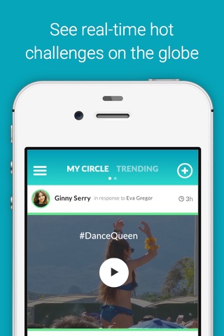 Chall - Social network to nominate friends for challenges in 11 seconds. screenshot 2