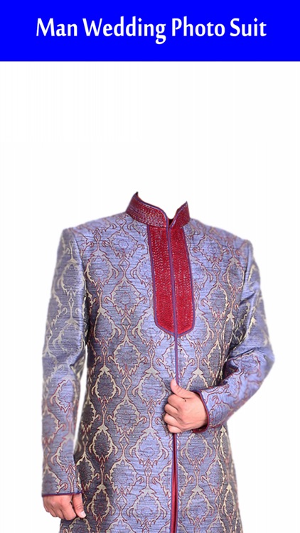 Man Wedding Photo Suit