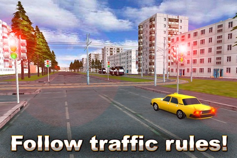 Russian City 3D: Taxi Driver Full screenshot 4