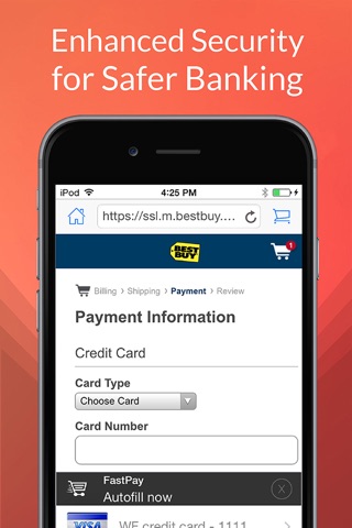 FastConnect – Secure Passwords and Checkout screenshot 3