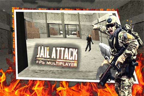 Jail Attack- FPS Multiplayer screenshot 4