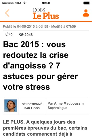 Le Plus par l'Obs, points de vue sur l'actualité et la politique en France et dans le monde screenshot 2