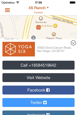 Yoga Six Studios screenshot 4
